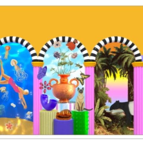 Produção em adesivo recortado